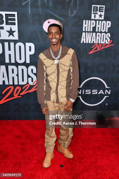 King Combs attends the 2022 BET Hip Hop Awards at Cobb Energy Performing Arts Center on September 30, 2022 in Atlanta, Georgia.