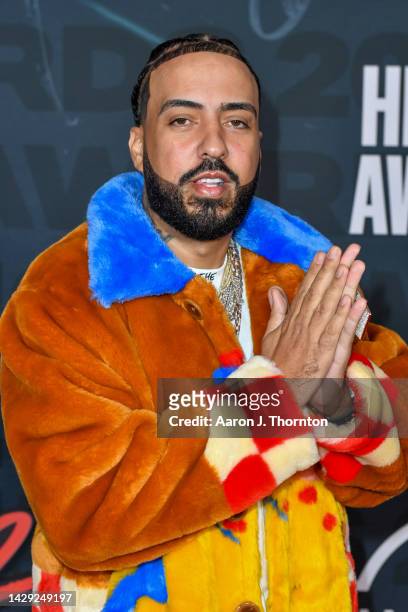 French Montana attends the 2022 BET Hip Hop Awards at Cobb Energy Performing Arts Center on September 30, 2022 in Atlanta, Georgia.