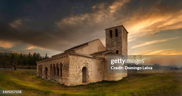 church of our lady of las vegas, santiluce de pedraza, segovia province, castilla y león, spain - castilla leon fotografías e imágenes de stock