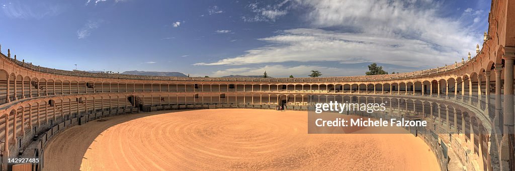 Spain, Ronda, Plaza de Toros bull fighting arena