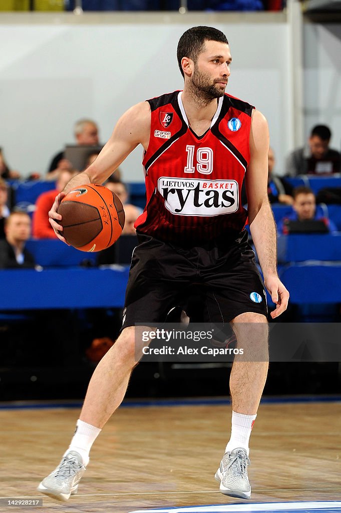 3rd Place Game Lietuvos Rytas v Spartak St Petesburg - Eurocup Basketball