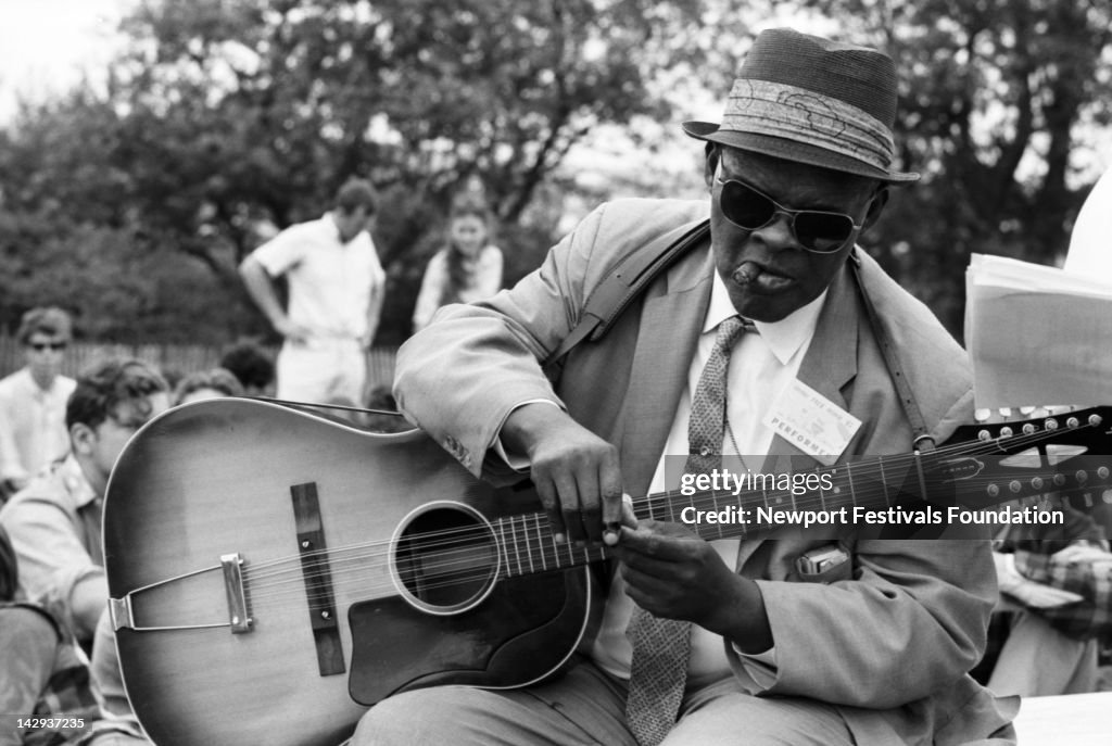 Reverend Gary Davis At Newport