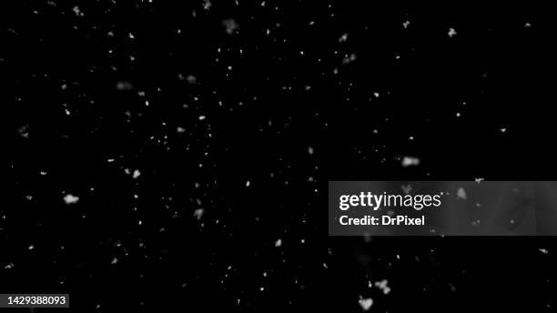 snowfall background - snow falling stockfoto's en -beelden