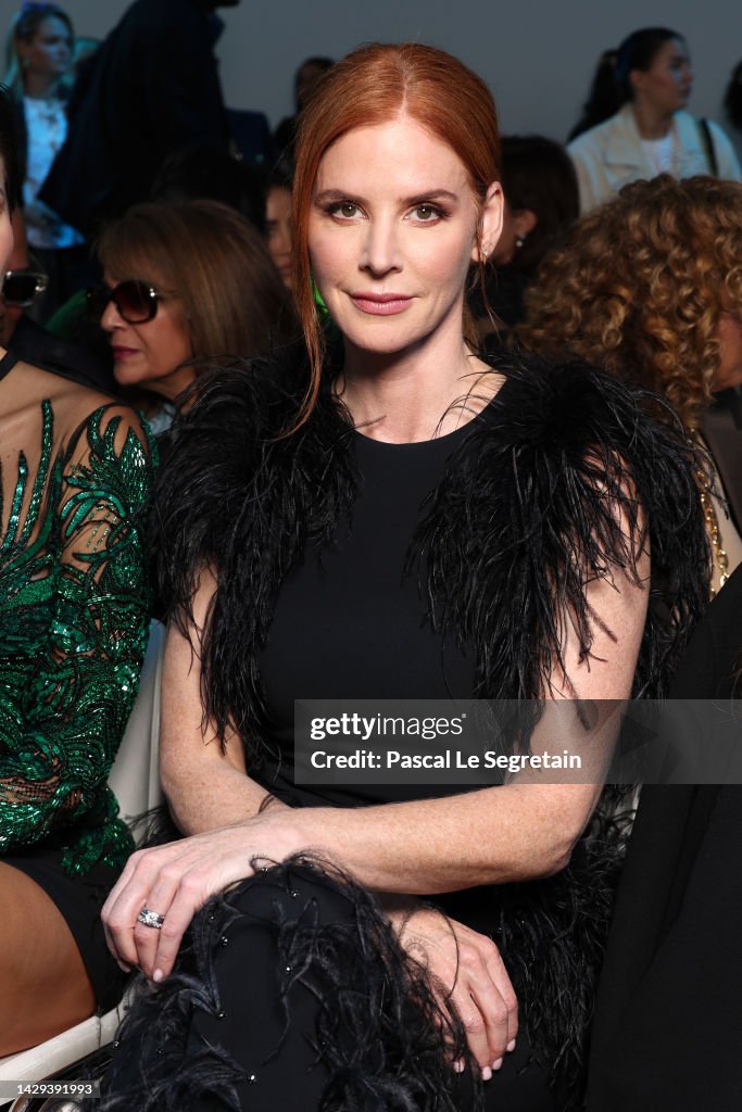 Summer Rafferty Sarah Rafferty attends the Elie Saab Womenswear Spring/Summer 2023 ...
