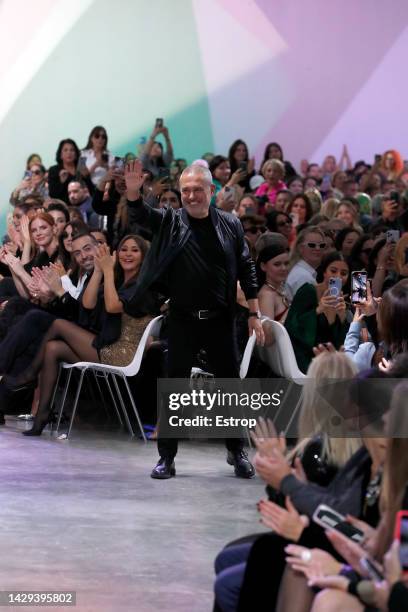 Fashion designer Elie Saab during the Elie Saab Womenswear Spring/Summer 2023 show as part of Paris Fashion Week on October 1, 2022 in Paris, France.