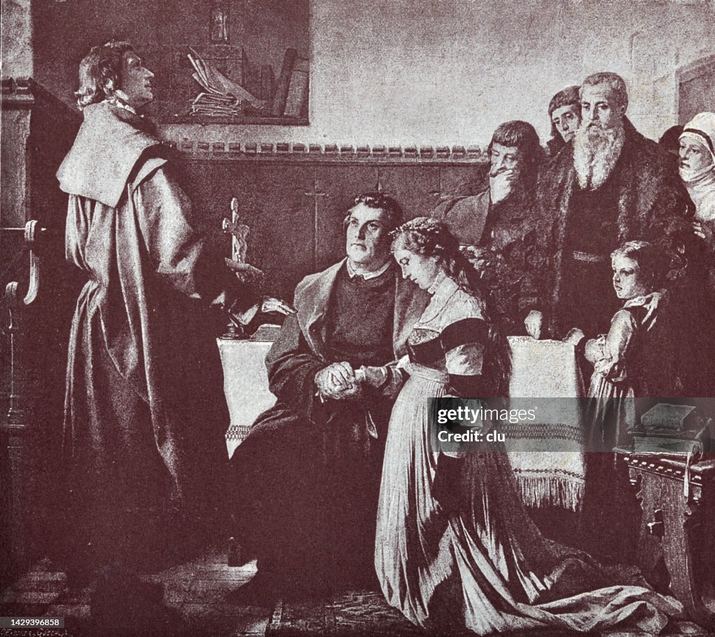 Mariage de Martin Luther et Katharina von Bora