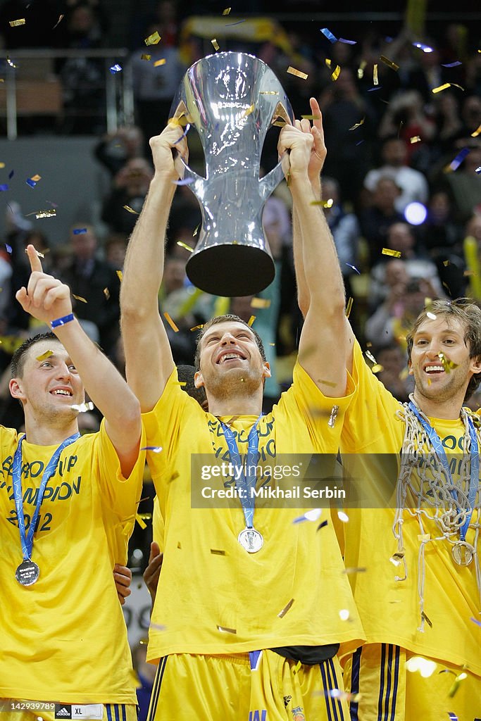 Final Game BC Khimki Moscow Region v Valencia Basket- Eurocup Basketball