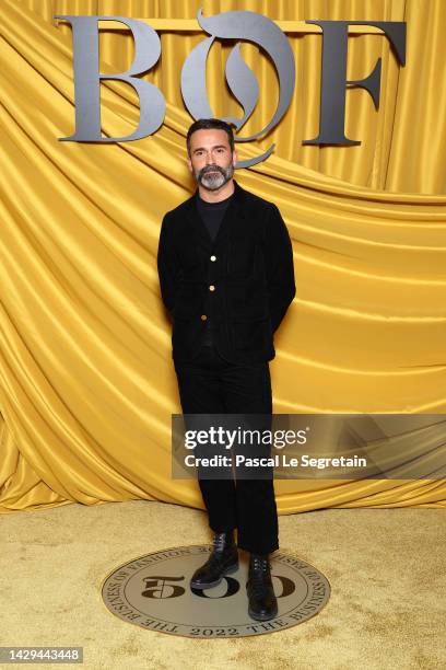 Daniel Roseberry Thom attends the #BoF500 gala during Paris Fashion Week Spring/Summer 2023 on October 01, 2022 in Paris, France.