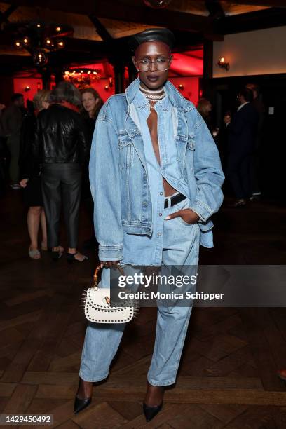 Jodie Turner-Smith attends the White Noise New York Film Festival Opening Night Screening on September 30, 2022 in New York City.