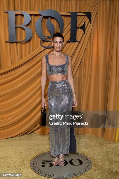 Bianca Brandolini d'Adda attends the #BoF500 gala during Paris Fashion Week Spring/Summer 2023 on October 01, 2022 in Paris, France.