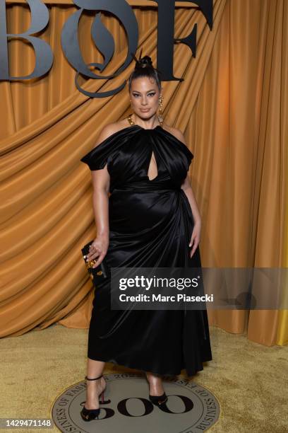 Ashley Graham attends the #BoF500 gala during Paris Fashion Week Spring/Summer 2023 on October 01, 2022 in Paris, France.