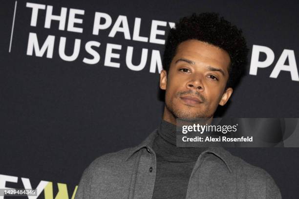 Jacob Anderson attends PaleyWKND outside the Paley Museum on October 01, 2022 in New York City. PaleyWKND is a festival for all things media, gaming,...