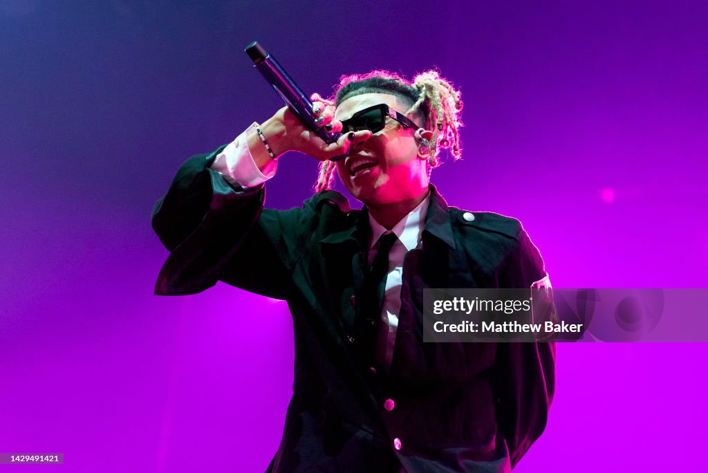 Machine Gun Kelly Performs At OVO Arena Wembley