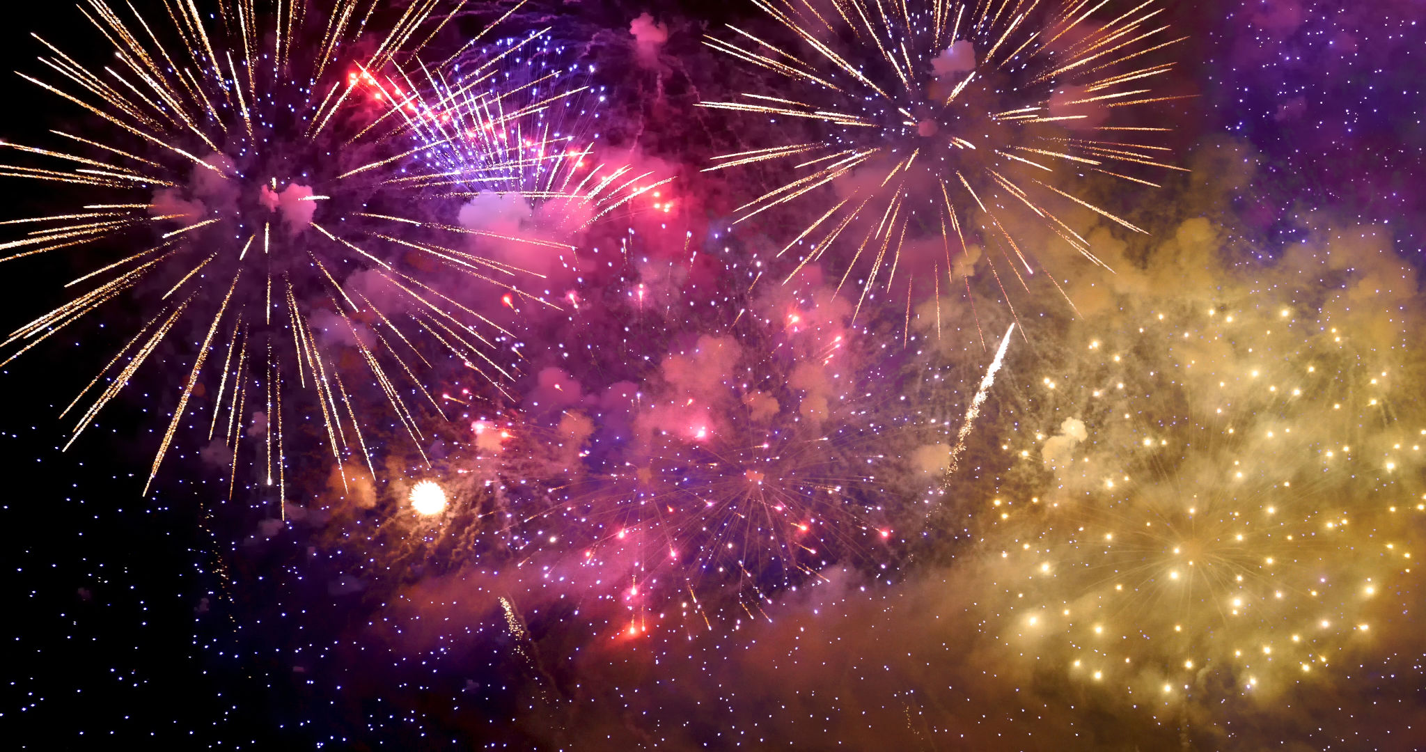 corporate event fireworks