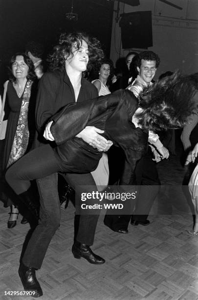 Pierre Maraval dances with Diane de Beauvau-Craon during an event celebrating the release of "New York, New York," beginning with a gala screening at...