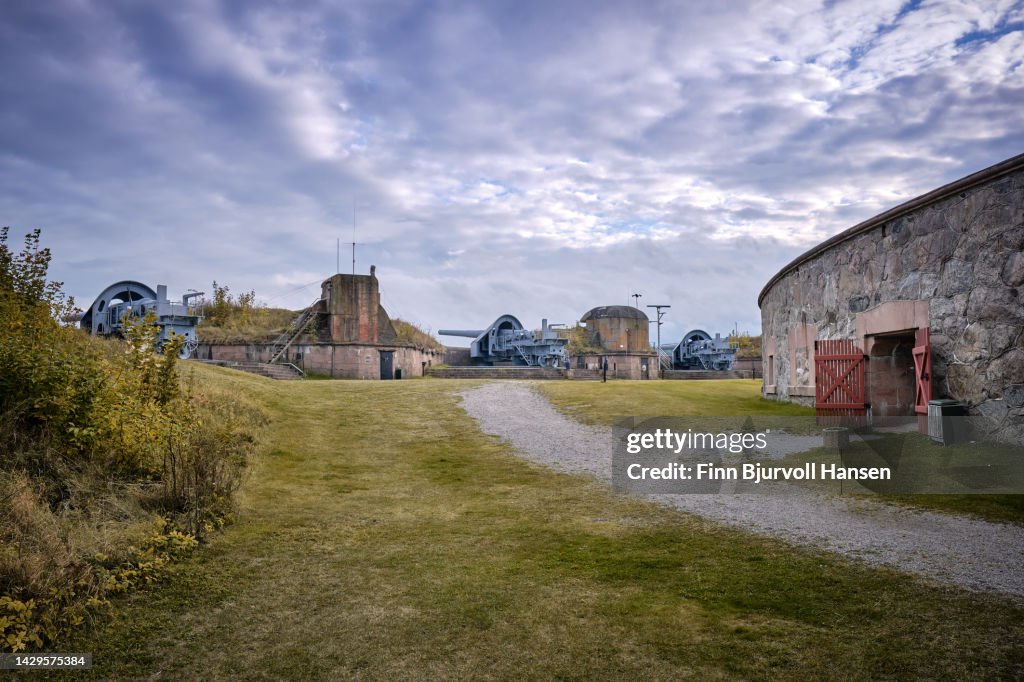 Canons at Oscarsborg Bortress in Norway.