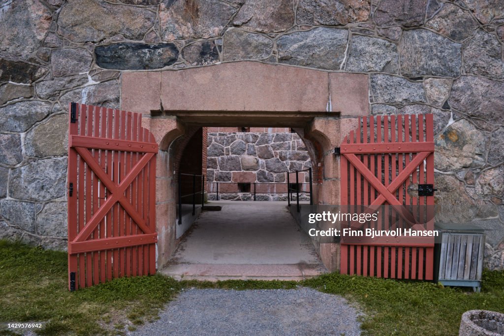 Entance to Oscarsborg Fortress in Norway