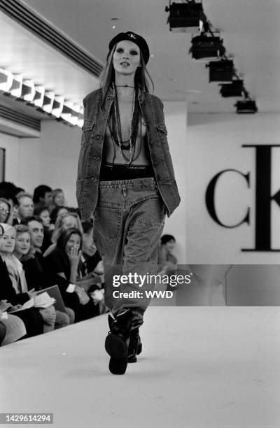 Model Kate Moss.