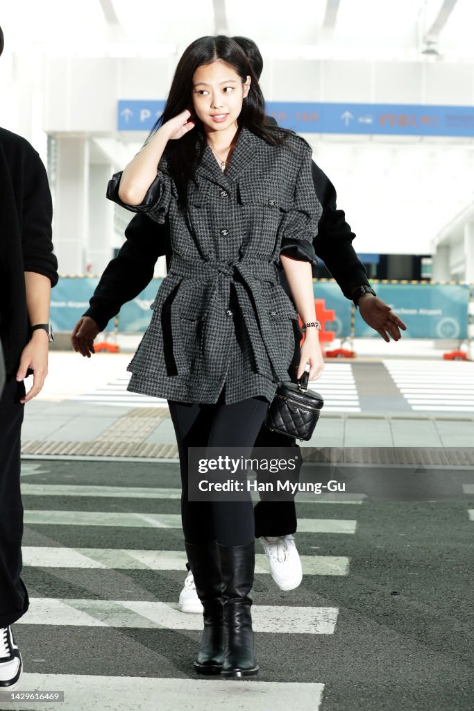 Celebrity Sighting At Incheon Airport