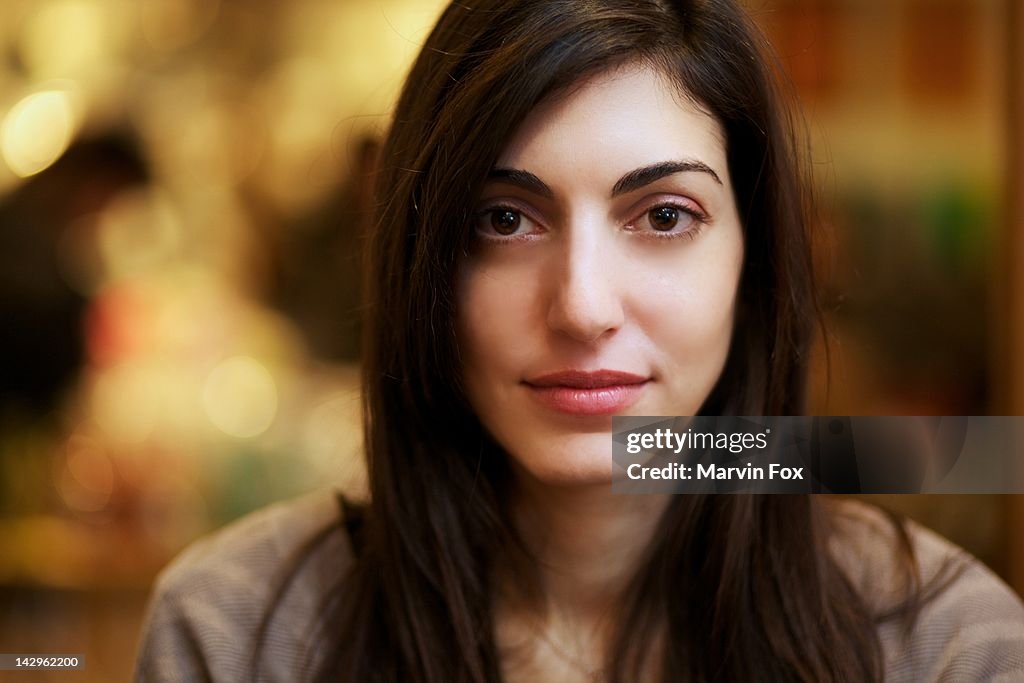 Portrait of Italian woman