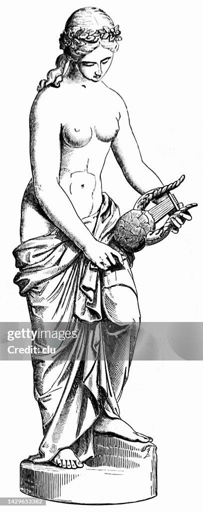 Crystal Palace Exhibition, London 1851, Sappho statue