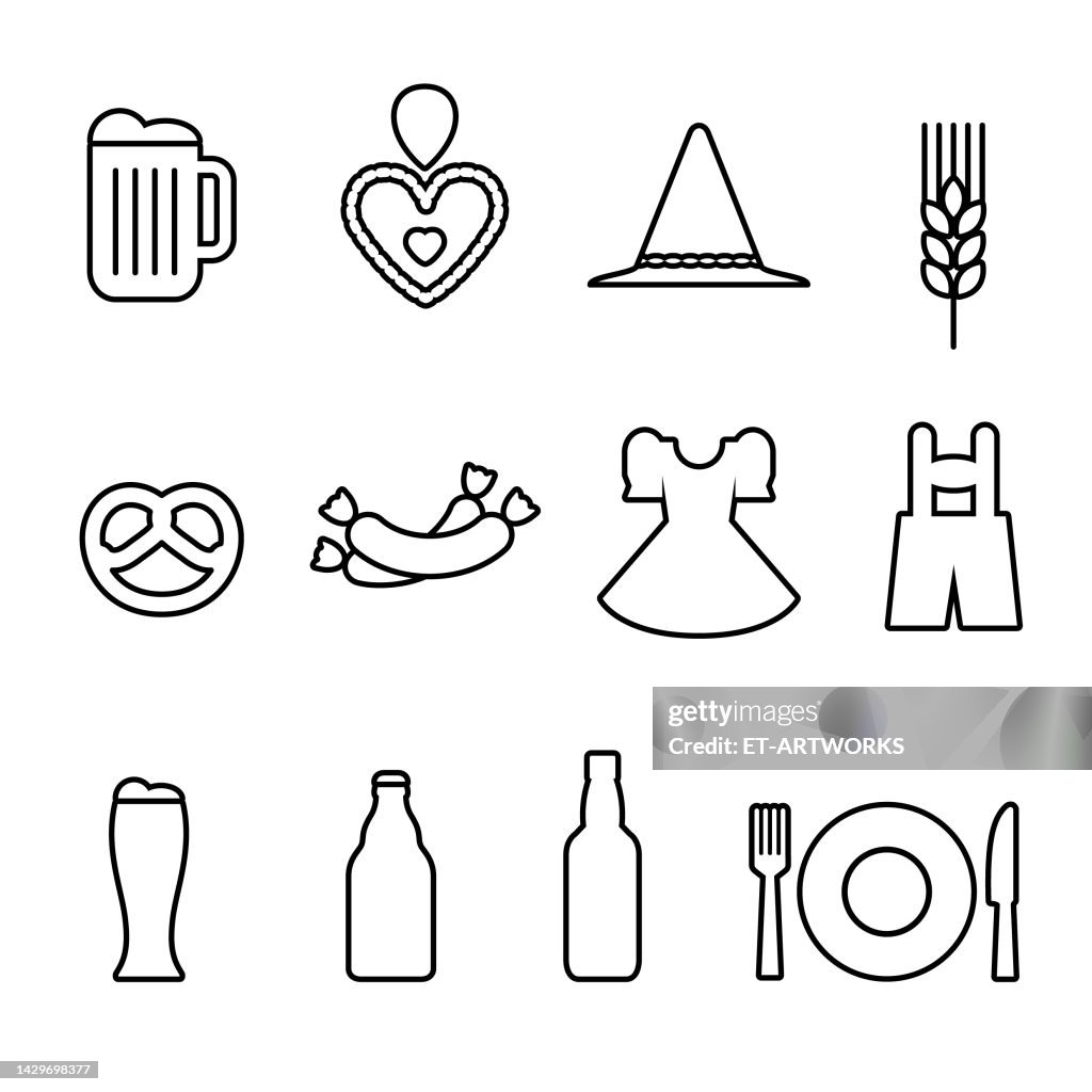 Beer Festival Icons