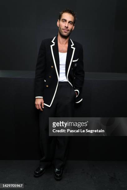 Jon Kortajarena attends the Valentino Womenswear Spring/Summer 2023 show as part of Paris Fashion Week on October 02, 2022 in Paris, France.