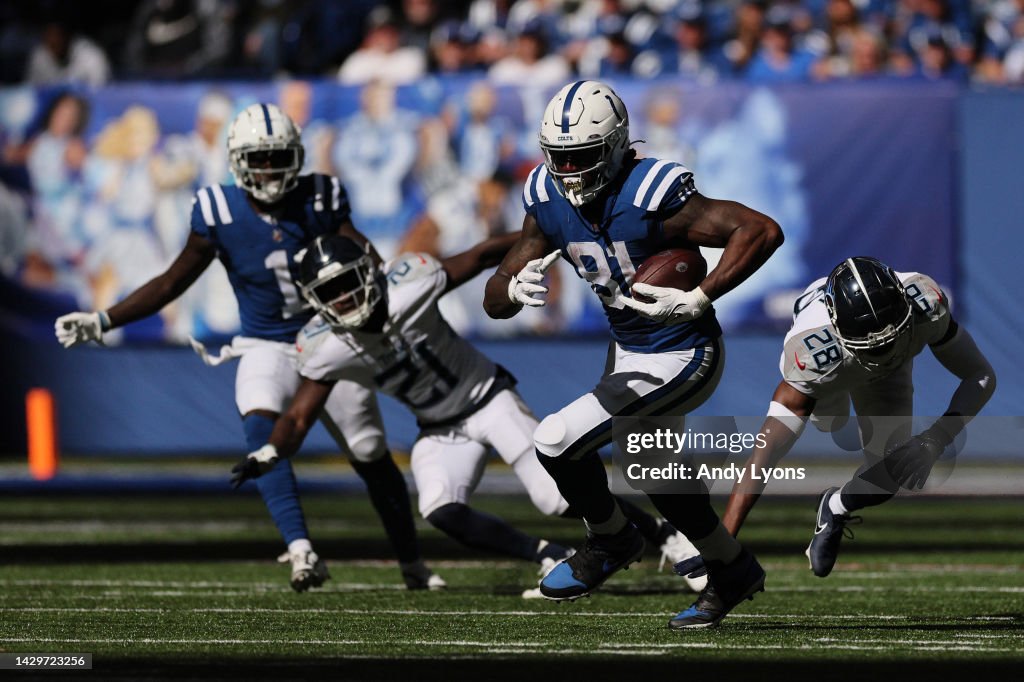 Tennessee Titans v Indianapolis Colts