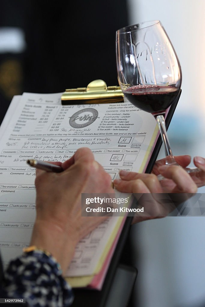 Experts Judge The Annual International Wine Challenge