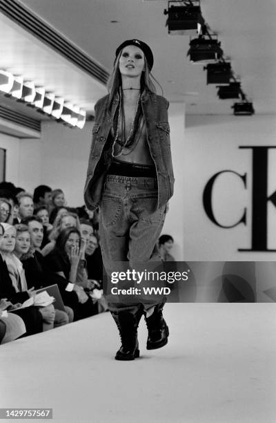 Model Kate Moss.