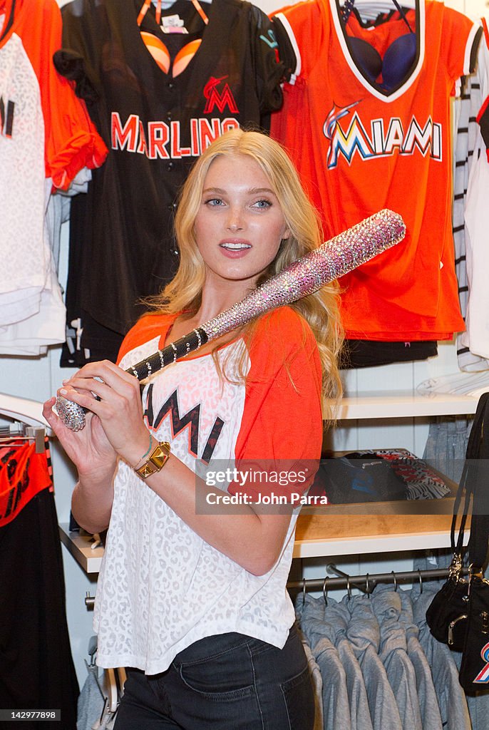 Victoria Secret Pink model Elsa Hosk attends Victoria's Secret PINK