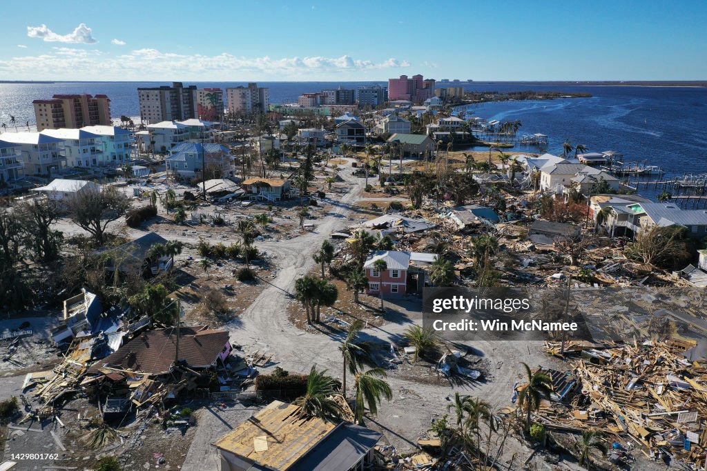 Florida's Southern Gulf Coast Continues Clean Up Efforts In Wake Of Hurricane Ian