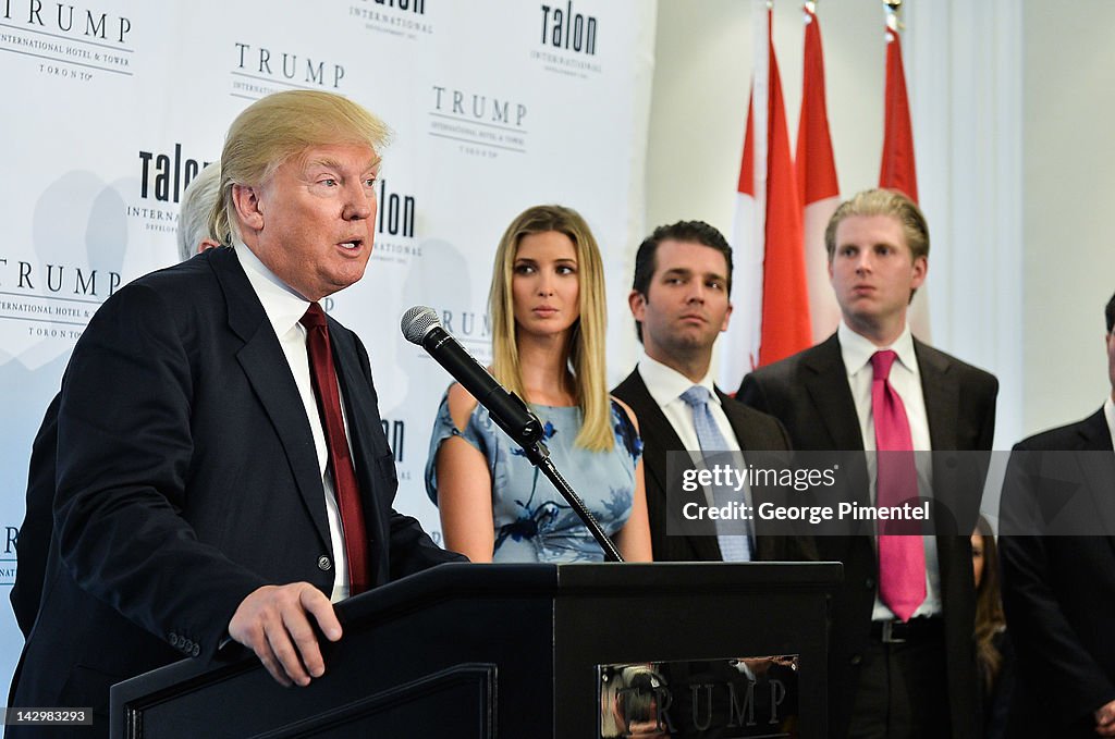 Trump International Hotel And Tower Toronto - Grand Opening Ribbon Cutting Ceremony