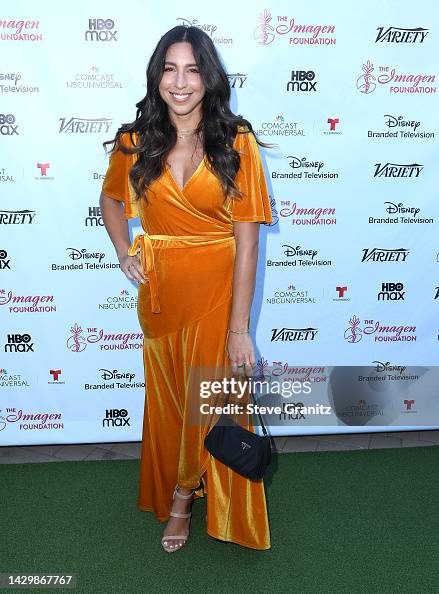 Susan Ansman arrives at the 2022 Imagen Awards at LA Plaza de Cultura