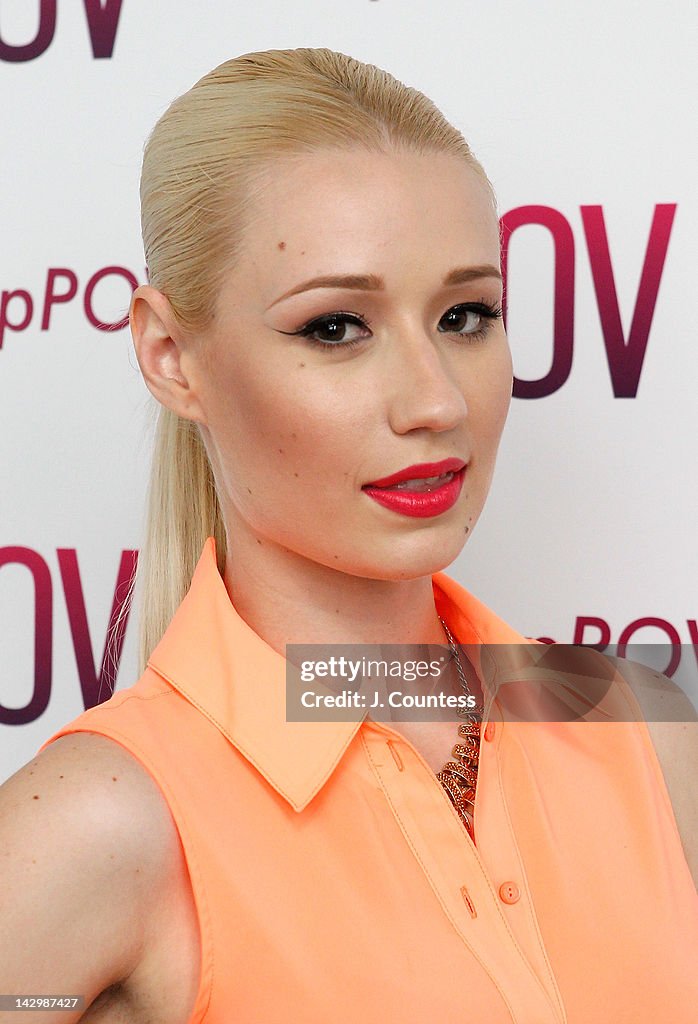 Iggy Azalea Visits MTV's "Hip Hop POV"