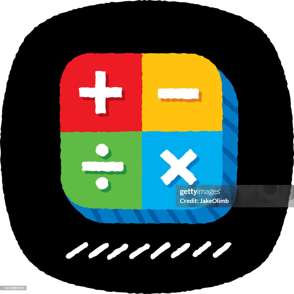 Math Doodle 4 High-Res Vector Graphic - Getty Images