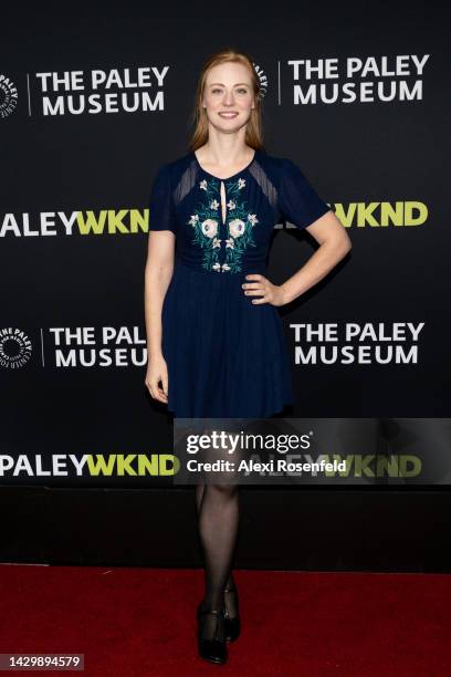 Deborah Ann Woll attends PaleyWKND at the Paley Museum on October 02, 2022 in New York City. PaleyWKND is a festival for all things media, gaming,...