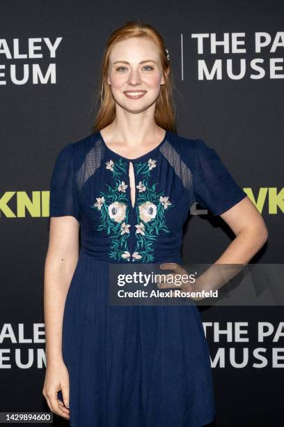 Deborah Ann Woll attends PaleyWKND at the Paley Museum on October 02, 2022 in New York City. PaleyWKND is a festival for all things media, gaming,...