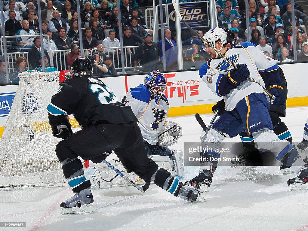 St. Louis Blues v San Jose Sharks - Game Three