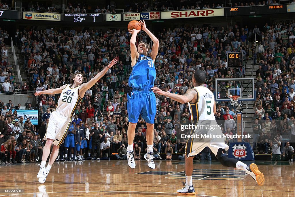 Dallas Mavericks v Utah Jazz