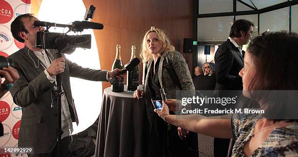 Actress Julie Delpy attends the 16th Annual City Of Lights, City Of Angels Film Festival at the Directors Guild of America on April 16, 2012 in Los...