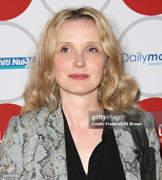 Actress Julie Delpy attends the 16th Annual City Of Lights, City Of Angels Film Festival at the Directors Guild of America on April 16, 2012 in Los...