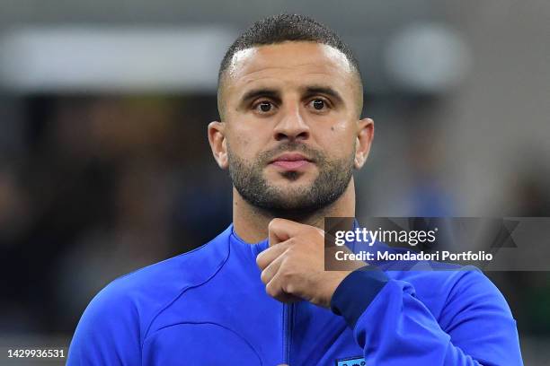 The England player Kyle Walker during the match Italy-England at the Giuseppe Meazza stadium. Milan , September 23rd, 2022