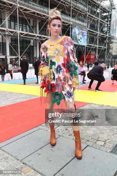 Paris Jackson attends the Stella McCartney Womenswear Spring/Summer 2023 show as part of Paris Fashion Week on October 03, 2022 in Paris, France.