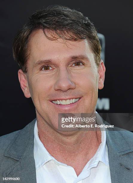 Author Nicholas Sparks arrives to the premire of Warner Bros. Pictures' "The Lucky One" at Grauman's Chinese Theatre on April 16, 2012 in Hollywood,...