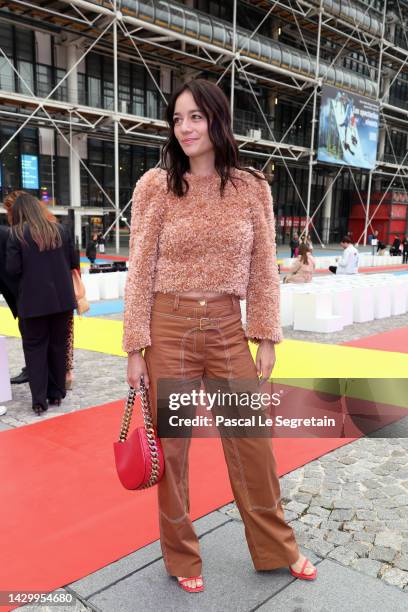 Alizé Lim attends the Stella McCartney Womenswear Spring/Summer 2023 show as part of Paris Fashion Week on October 03, 2022 in Paris, France.