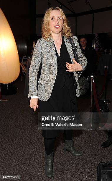 Actress/director Julie Delpy attends the 16th Annual City Of Lights, City Of Angels Film Festival reception at Directors Guild Of America on April...