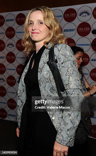 Actress/director Julie Delpy attends the 16th Annual City Of Lights, City Of Angels Film Festival reception at Directors Guild Of America on April...