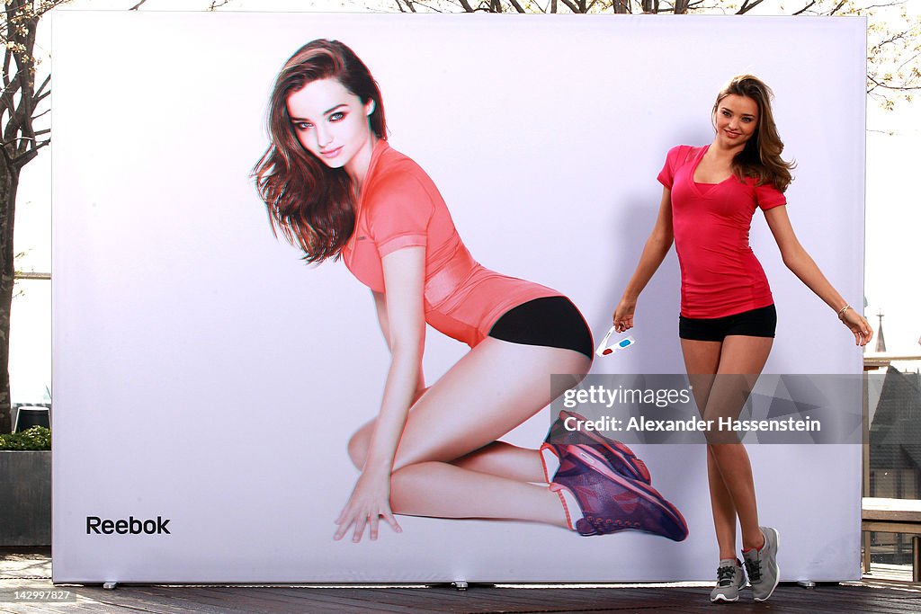 Miranda Kerr Reebok Photo Call