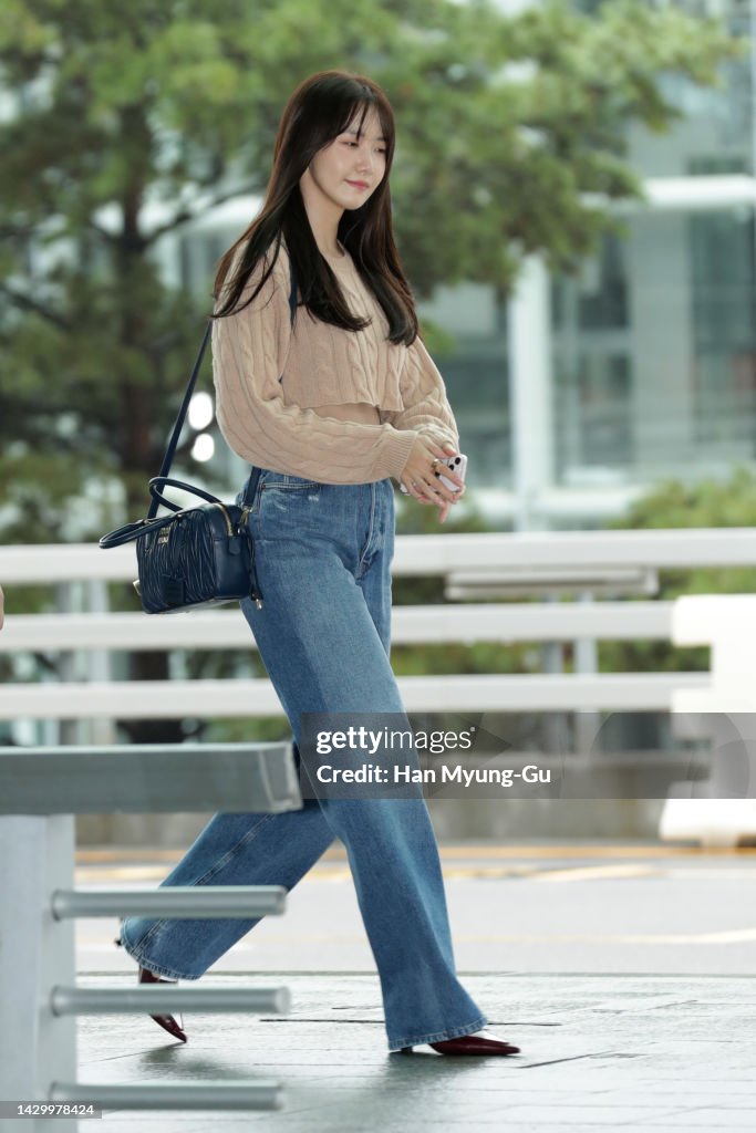 Celebrity Sightings At Incheon Airport